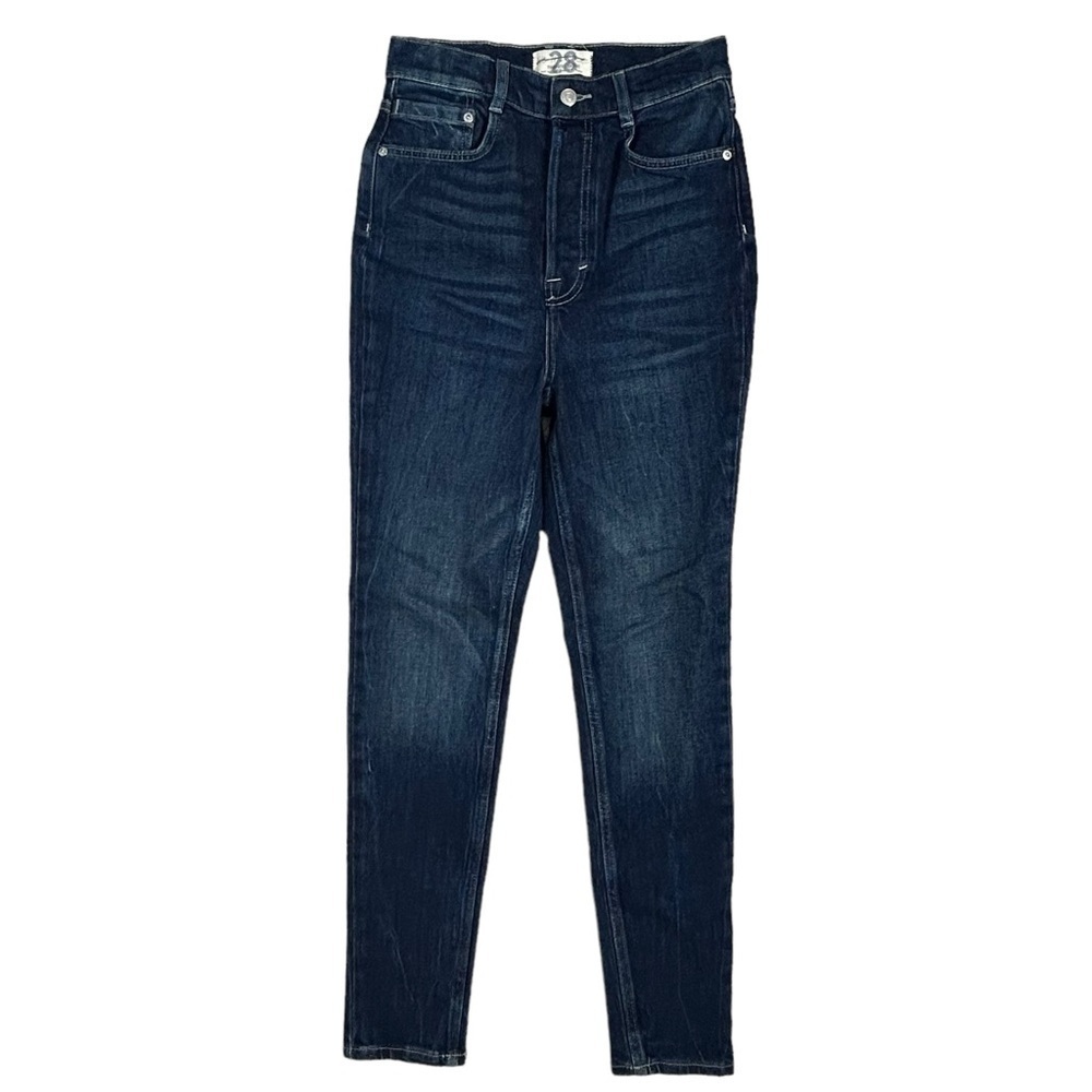 We The Free Dark Wash High Rise Skinny Jeans